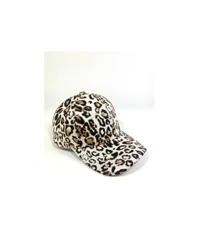 GORRA ANIMAL PRINT BEIGE 