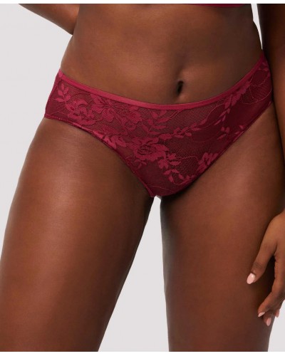 BRAGUITA MIDI RED PLUM 