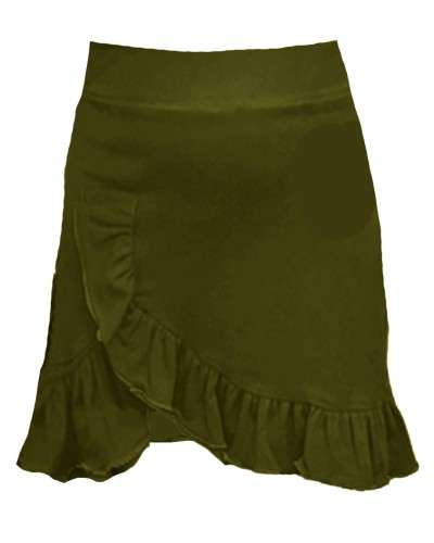 FALDA WATER GATE VERDE LISO 