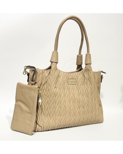 BOLSO GLAMOUR BEIGE 