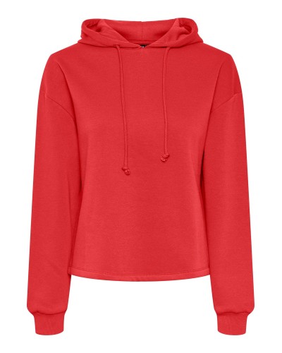 SUDADERA PCCHILLI HOODIE NOOS ROJA 